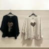 SUDADERA LV LOVE