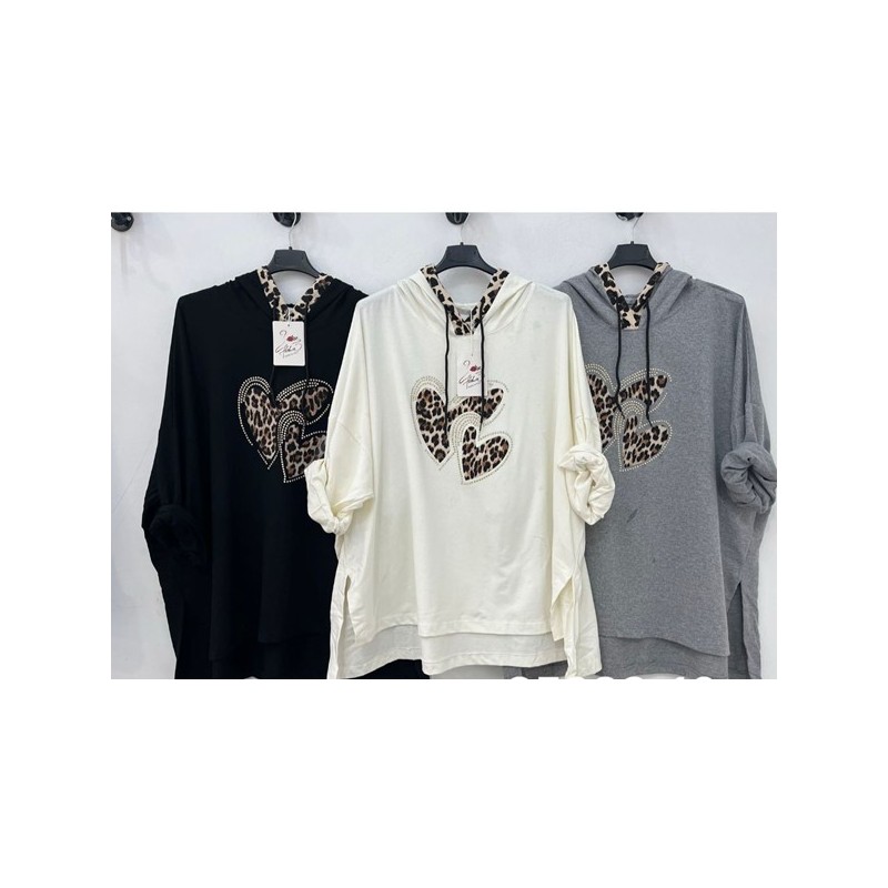 SUDADERA DOBLE CUORE