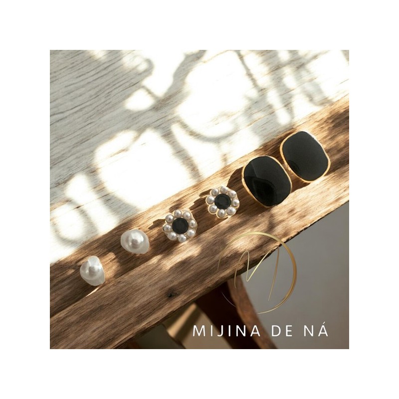 Aw26 Mdn Pack Pendientes Negro