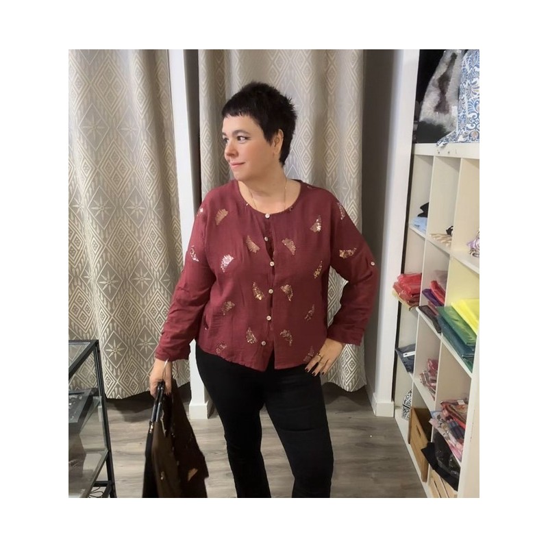 Blusa Palmeras