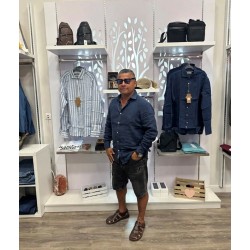 Camisa Chico Azul