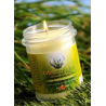 Vela Cera Vegetal de aceites esen. Citronela